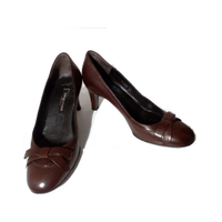 Sergio Rossi Brown pumps with bow