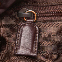 Prada Nylon Drawstring Chain Backpack