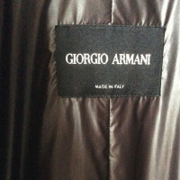 Giorgio Armani Gepolsterter Mantel in Grau