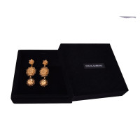 Dolce & Gabbana Filigree Sicilia Clip Earrings Gold