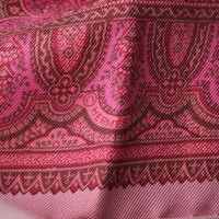 Hermès Zijden sjaal met patroon