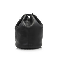 Alexander Wang Bovine Leather Drawstring Alpha Bucket Bag