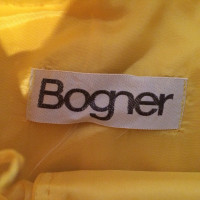 Bogner Sun yellow wrap skirt