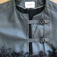 Dorothee Schumacher Mohair / leather jacket