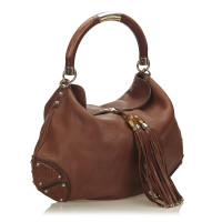 Gucci Bamboo Leather Indy Hobo