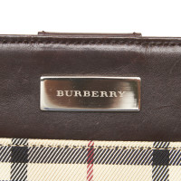 Burberry Plaid Canvas Handtasche