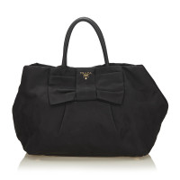 Prada Tessuto Nylon Bow Handtasche