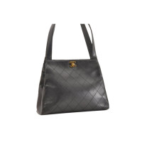 Chanel Matelasse Calf Skin CC Logo Shoulder Tote Bag