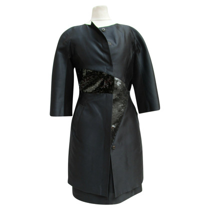 Christian Dior Suit Zijde in Zwart