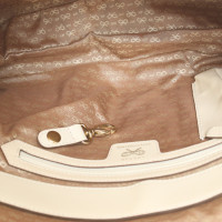 Anya Hindmarch Handtasche aus Leder in Creme