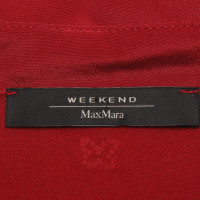 Max Mara top in red