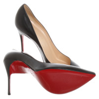 Christian Louboutin Pumps/Peeptoes Leer in Zwart