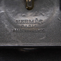 Hermès Herbag 39 Canvas in Zwart
