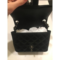 Chanel Mini Flap Bag - Black Lambskin Leather