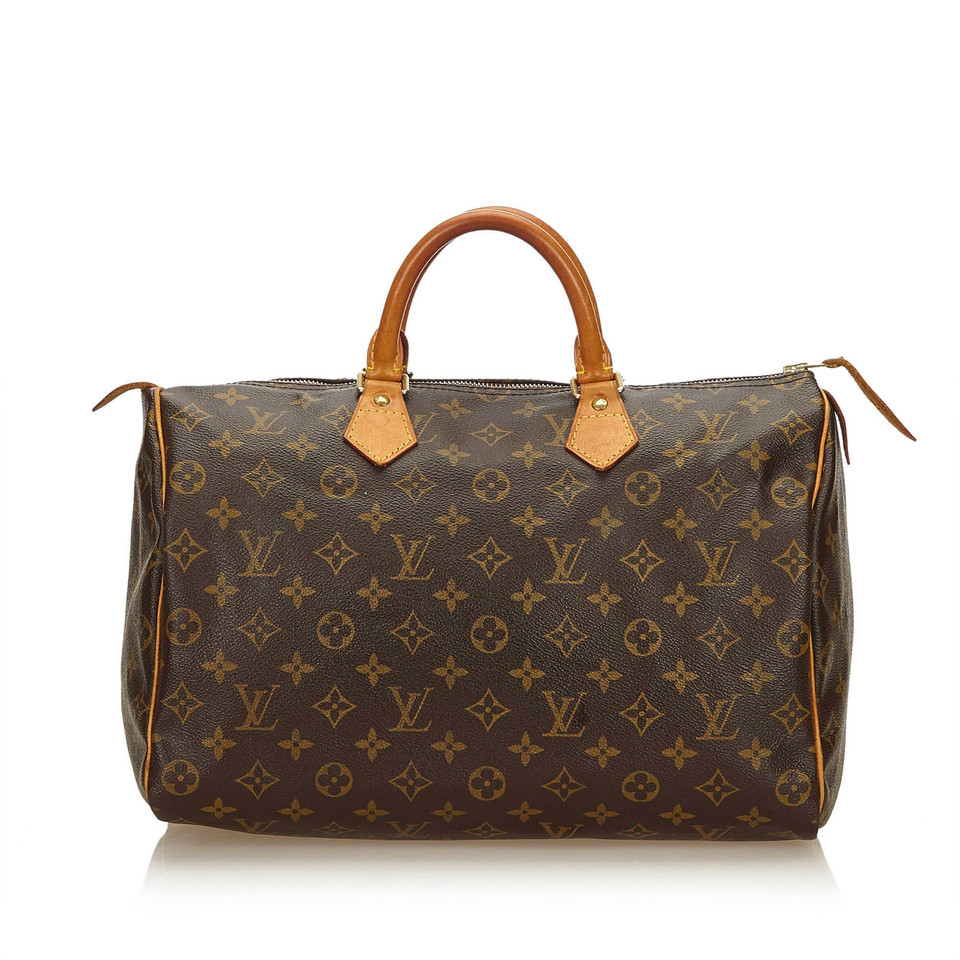 Louis Vuitton Speedy 35 aus Canvas in Braun