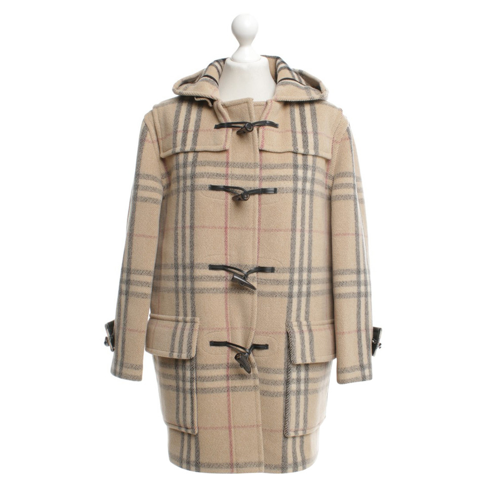 Burberry Duffle coat with Nova-Check pattern