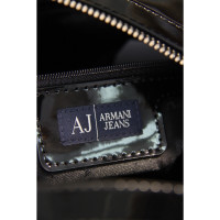 Armani Jeans Sac en laque avec logo