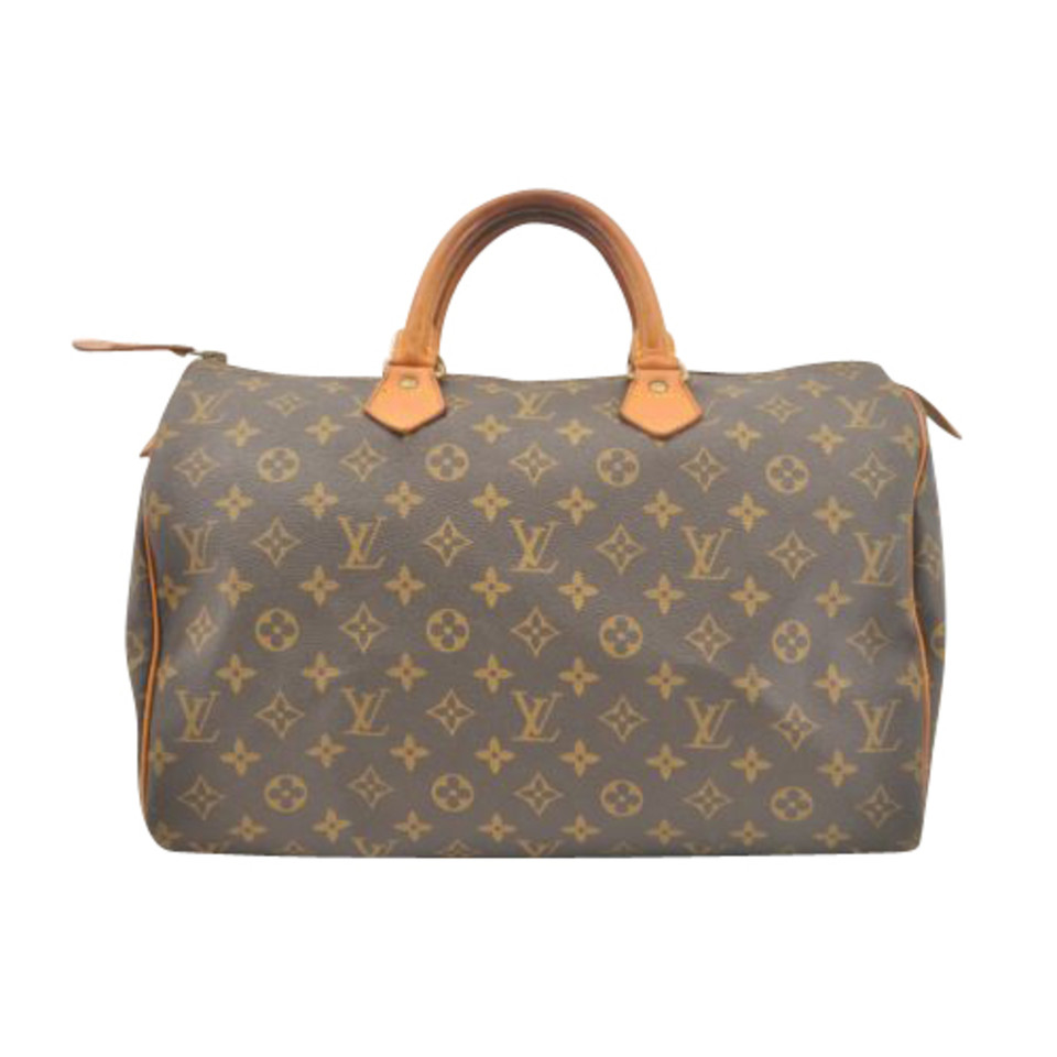 Louis Vuitton Speedy 35 aus Canvas in Braun