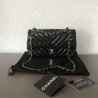 Chanel 2.55 en Cuir verni en Noir