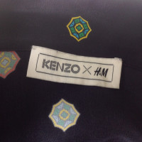 Kenzo X H&M Zwarte zijden Kenzo x H & M blouse