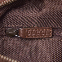 Gucci Boston Bag Canvas in Brown