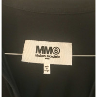 Mm6 By Maison Margiela Shirt aus schwarzer Baumwolle
