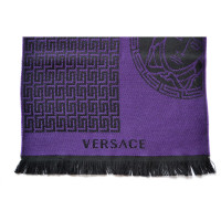 Versace Wollschal mit Muster