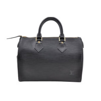 Louis Vuitton Speedy 25 Leather in Black