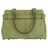 Coach lime green handbag