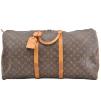 Louis Vuitton Keepall 60 Canvas in Brown