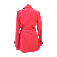 Hobbs Trench coat in red