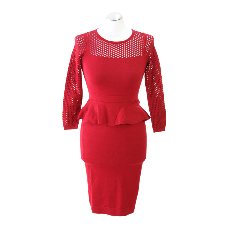 Karen Millen Tubino vestito di rosso