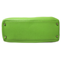 Hermès Kelly Bag 35 aus Leder in Grün
