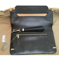 Lancel clutch made of leather
