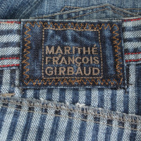 Marithé Et Francois Girbaud Rock aus Baumwolle in Blau