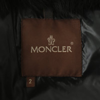 Moncler Steppjacke mit Pelzbesatz