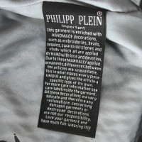 Philipp Plein Giacca in pelle in Black