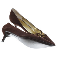 Escada Suede pumps in brown