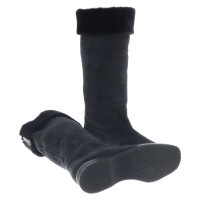 Unützer Leather boots in black