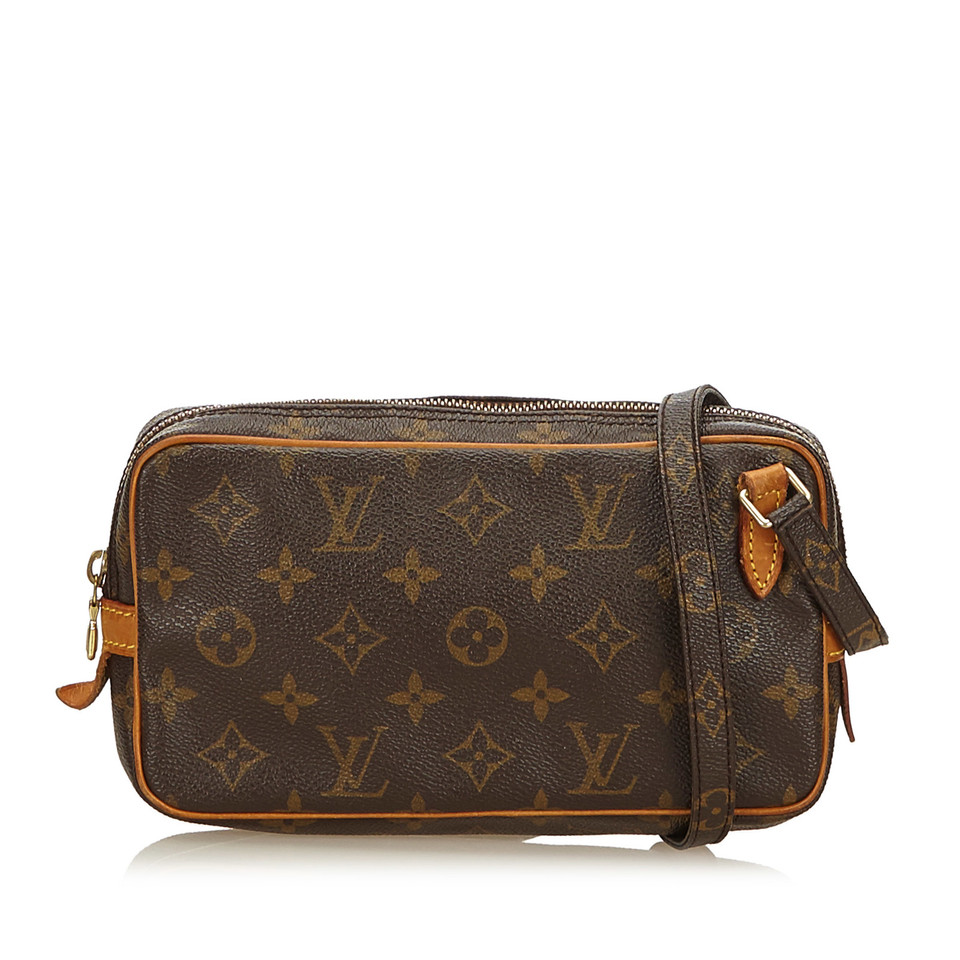 Louis Vuitton Marly aus Canvas in Braun