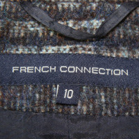 French Connection Checked coat