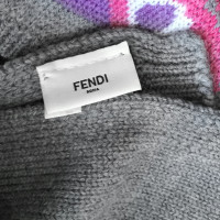 Fendi "Monster" scarf in wool