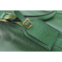 Louis Vuitton Keepall 60 aus Leder in Grün