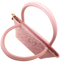 Chanel Medallion aus Leder in Rosa / Pink