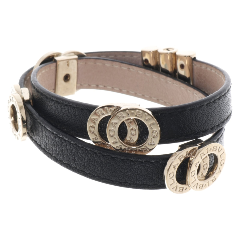 Bulgari Leather bracelet
