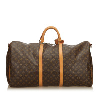 Louis Vuitton Keepall 60 en Toile en Marron