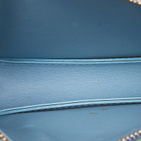 Louis Vuitton Pochette Mini aus Leder in Blau