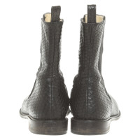 Robert Clergerie Bottines en Cuir en Noir