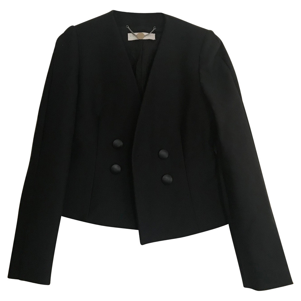 Stella McCartney Jacket/Coat Cotton in Black