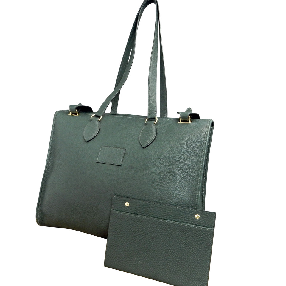 Hermès "Cabas 40 Moss Green"